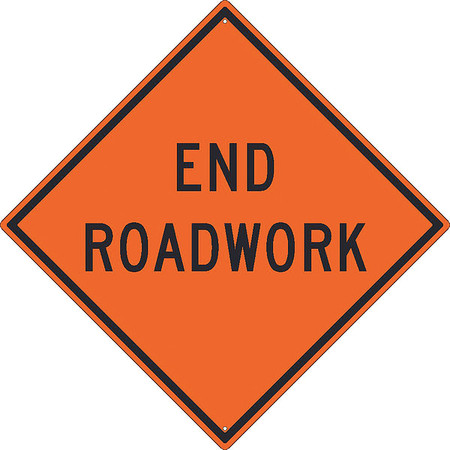 NMC End Roadwork Sign, TM191K TM191K