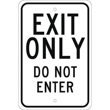Nmc Exit Only Do Not Enter Sign TM220J