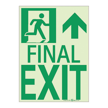 NMC Final Exit Sign 50F-3SN-R