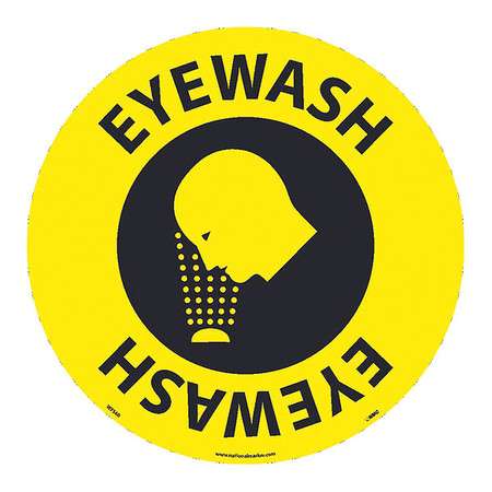 NMC Eyewash Walk On Sign WFS60
