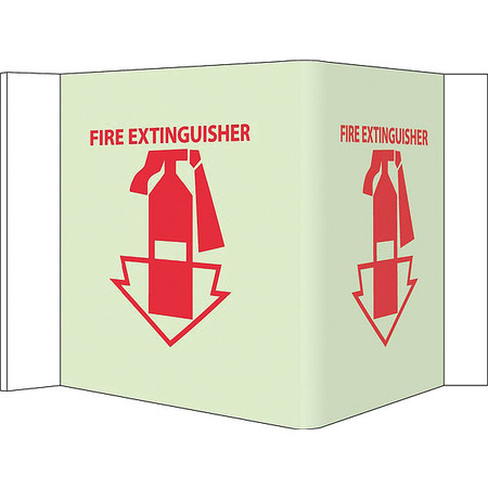 NMC Fire Extinguisher Sign GLV30