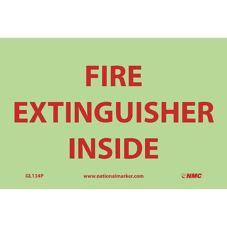 Nmc Fire Extinguisher Inside Sign GL134P