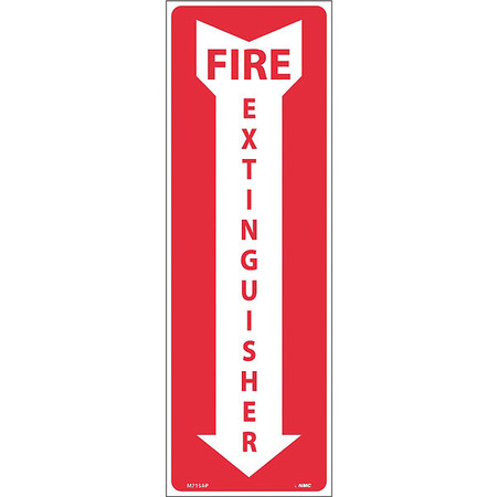 NMC Fire Extinguisher Label, Pk25 M715AP
