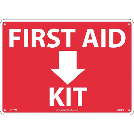 NMC First Aid Kit Sign, M719AB M719AB