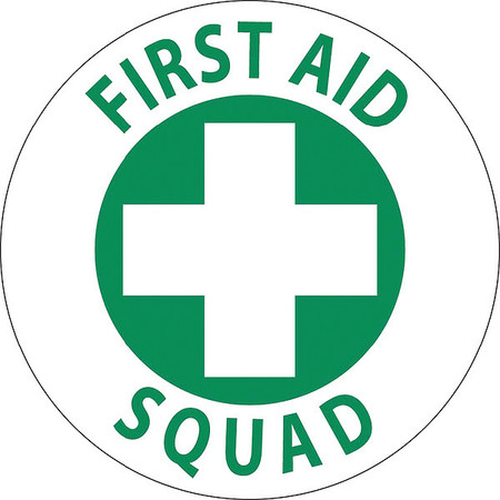 NMC First Aid Squad Hard Hat Emblem, Pk25 HH41