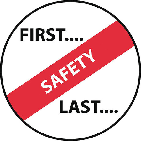 NMC First. . .Safety. . .Last Hard Hat Emblem, Pk25 HH56