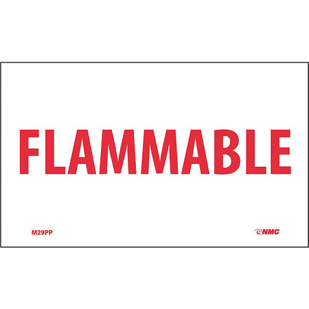 NMC Flammable Sign M29PP