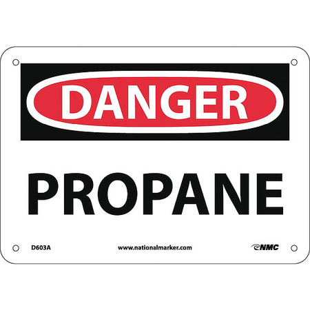 NMC Danger Propane Sign, D603A D603A