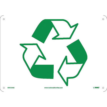 NMC Graphic Of Recycle Arrow Label, ENV29AB ENV29AB
