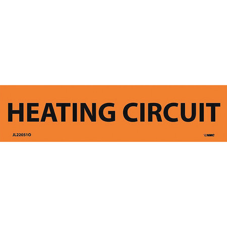 NMC Heating Circuit Electrical Marker, Pk25 JL22051O