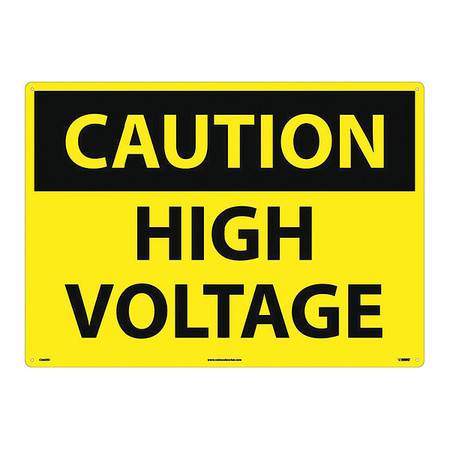 NMC High Voltage Sign C668RD