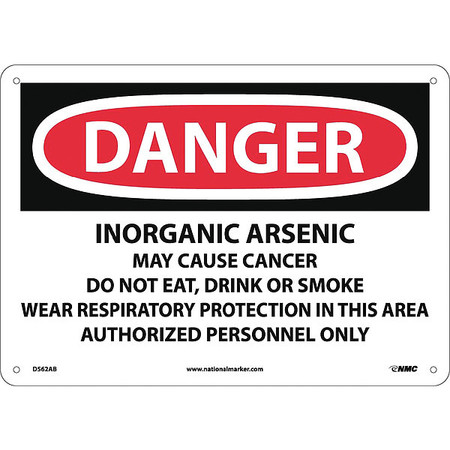 NMC Inorganic Arsenic Cancer Ha.. Sign, D562AB D562AB