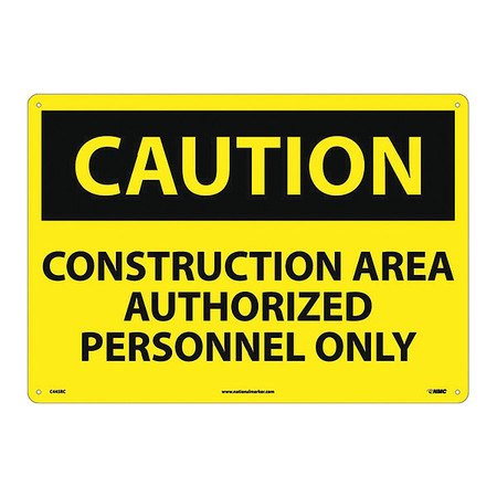 NMC Large Format Caution Construction Area Sign C445RC