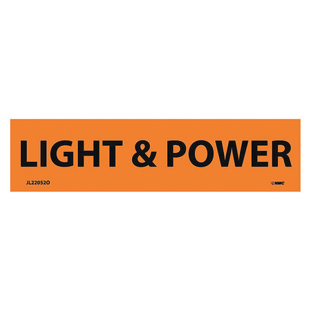 NMC Light & Power Electrical Marker, Pk25 JL22052O