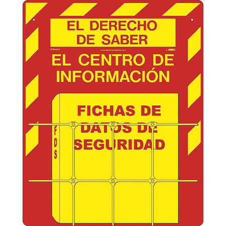 NMC Mini Right-To-Know Information Center - Spanish, RTK64SP RTK64SP