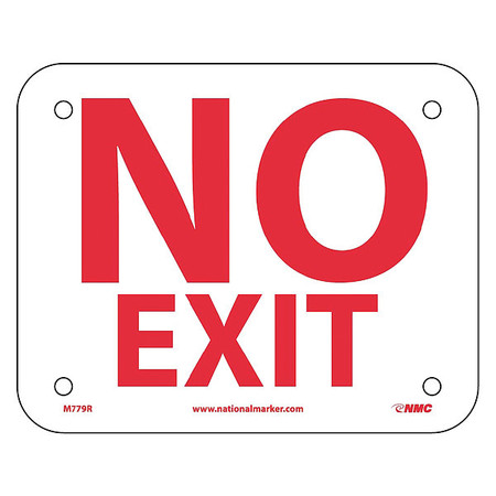 NMC No Exit Sign M779R