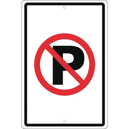 NMC No Parking Graphic Sign, TM0166H TM0166H