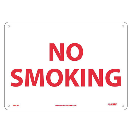 NMC No Smoking Sign, FMOAB FMOAB