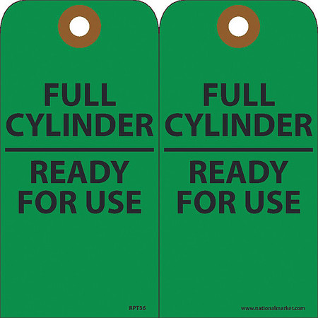 NMC Full Cylinder Ready For Use, Pk25 RPT36G