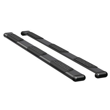 LUVERNE Black Powder Coated Aluminum Side Steps 584102-570938