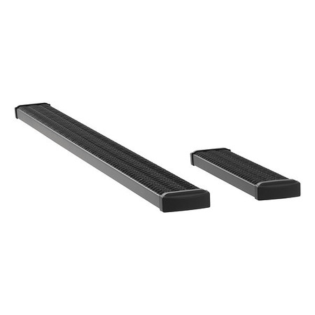 LUVERNE Black Powder Coated Aluminum Running Boards 415100-401724