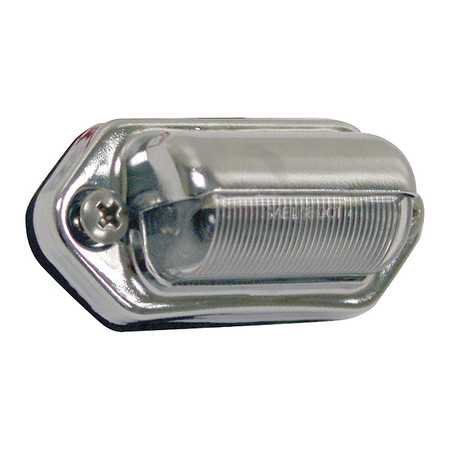 BUYERS PRODUCTS 2 Inch License/Utility Light with 2 LEDs and Stripped Leads 5622032