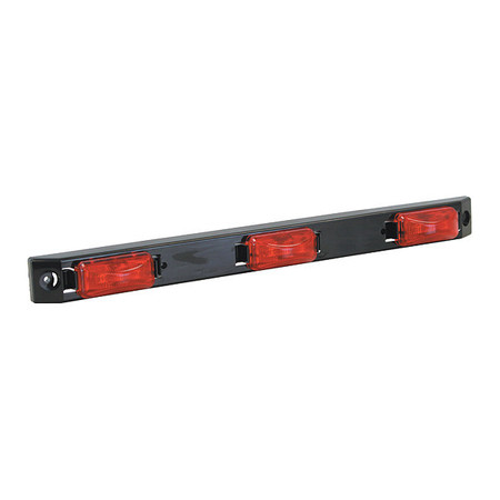 BUYERS PRODUCTS ID Bar Light, Red Polycarbonate, 17" 5621719