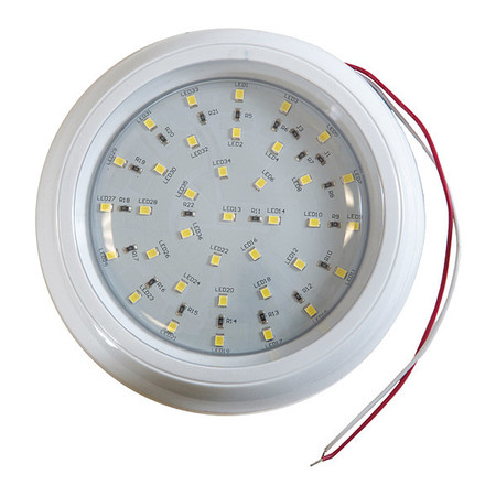 BUYERS PRODUCTS 5 Inch Round LED Interior Dome Light for Remote Switch 5625336