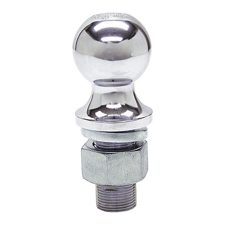 Buyers Products 2-5/16 Inch Chrome Hitch Ball With 1 Inch Shank Diameter x 2-3/4 Inch Long 1802027