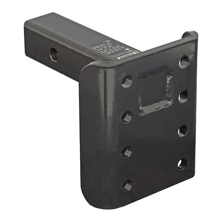 BUYERS PRODUCTS 2 Inch Pintle Hitch Mounting Plate - 3 Position, 9 Inch Shank PM90