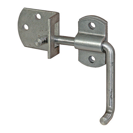 BUYERS PRODUCTS Security Latch Set, Zinc, Straight Side B2588BZ