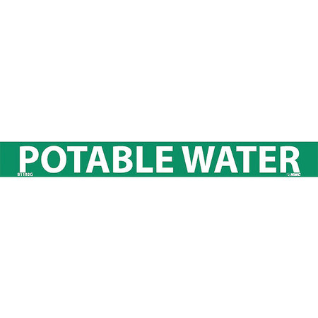 NMC Potable Water Pressure Sensitive, Pk25, B1192G B1192G