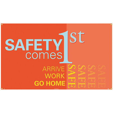 NMC Safety Comes First Banner BT545