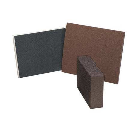 United Abrasives/Sait Hi Dens Sand Block, 1", 80x, PK24 86356