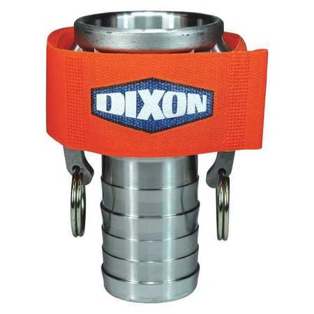 DIXON 2" W x 18" L Loc-King Cam Arm Hook-and-Loop Orange Fastener Strap CVS18