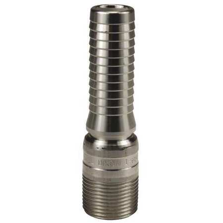 Dixon King Crimp Combo Nipple, NPT 3", SS RST35CS