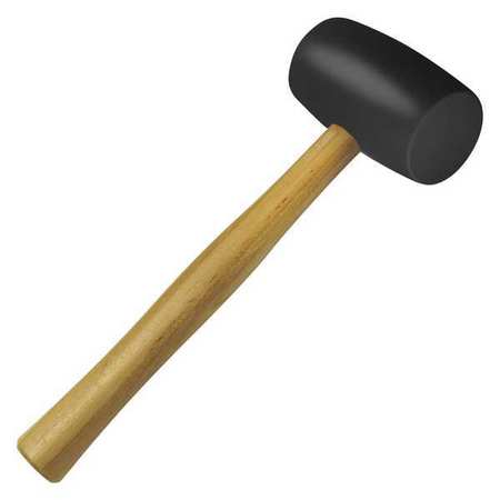 Kraft Tool Black Rubber Mallet, 28 Oz DC809