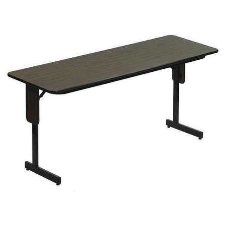 CORRELL Rectangle Panel Leg Folding Seminar Training Table, 24" X 60" X 29", High Pressure Laminate Top SP2460PX-01