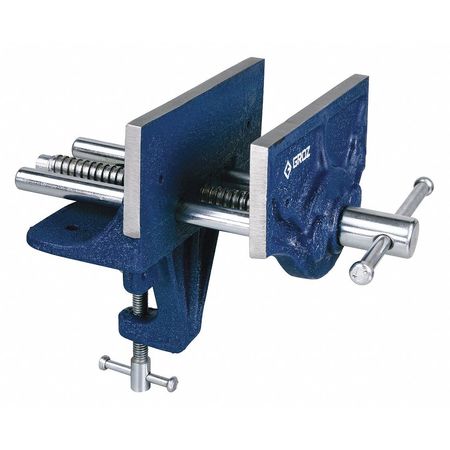 Groz 6" Light Duty Wood Working Vise, 6" with 39006