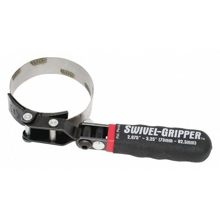 LISLE Filter Wrench, Swivel Gripper, Small 57020