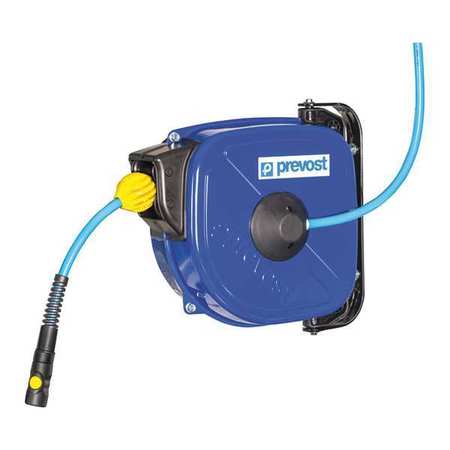 PREVOST Retracting Hose Reel, 5/16" Hose Dia., 50 ft. Length, 175 psi DRFB 0815AS