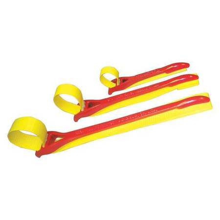 WHEELER-REX Strap Wrench, 12", 1/2-2" Pipe 8312