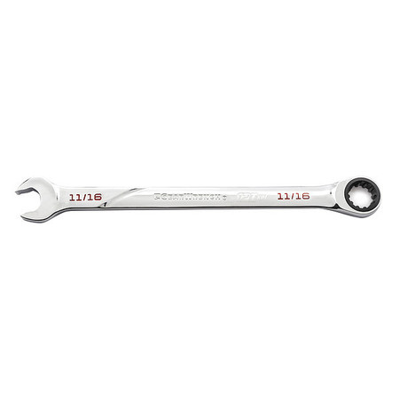 GEARWRENCH 11/16" 120XP™ Universal Spline XL Ratcheting Combination Wrench 86440