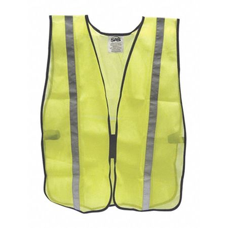 Sas Safety Safety Vest Yellow Basic 6823