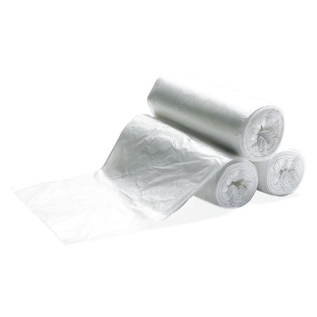 Rubbermaid Commercial Polyliner Bags, 45-56 gal., Clear FG507900CLR