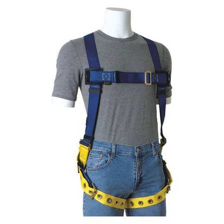 GEMTOR Full Body Harness, Vest Style, Universal 822FD-2