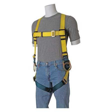 GEMTOR Full Body Harness, Vest Style, Universal 900H-2