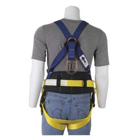 Gemtor Full Body Harness, Crossover Style, XL 855HDX-4