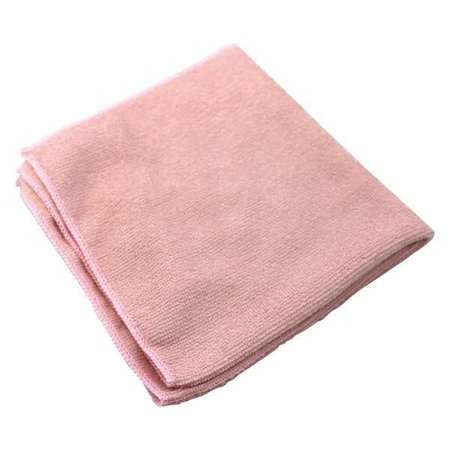 Microfiber Technologies Microfiber Cloth Cloth Wipe 16" x 16", Pink LFK401