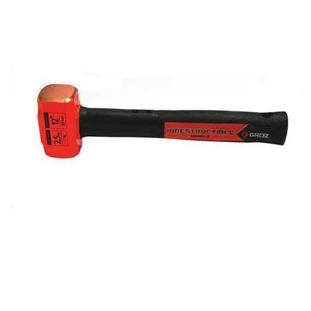 GROZ Copper Head Sledge Hammers, 2.5 lb., 12" 34602